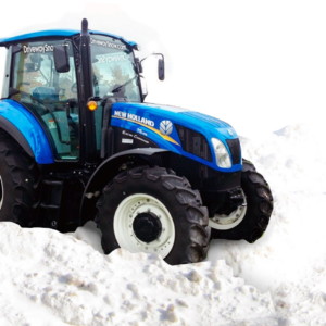 blue new holland tractor - Driveway Snow Team - Midhurst Ontario